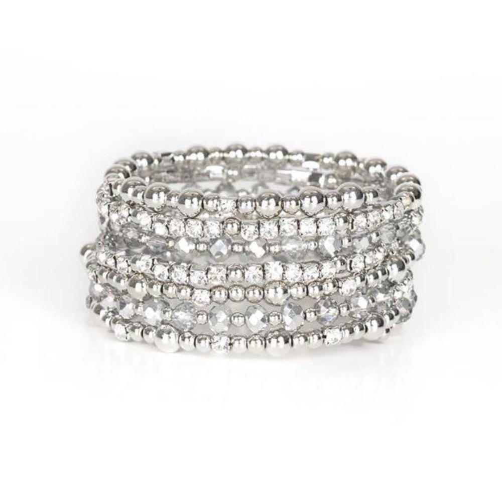 4/$20 Paparazzi ICE Knowing You - Silver